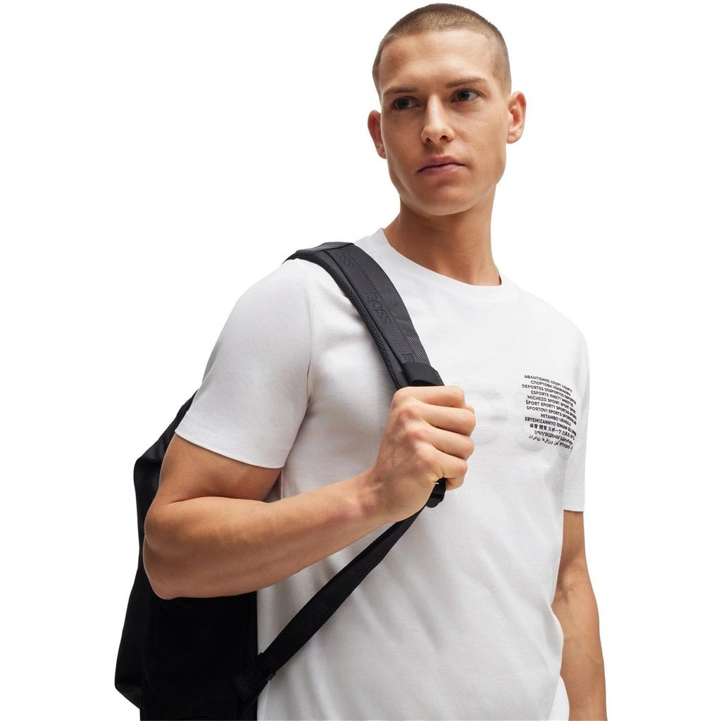 Hugo Boss Tee 3 10260088 01 T-Shirt Mens - White